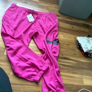 Women's Pink Jogger Pants